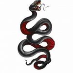 тату змея эскизы мужские 09.03.2019 №048 - tattoo sketches - tatufoto.com