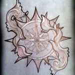 тату компас эскизы мужские 09.03.2019 №016 - tattoo sketches - tatufoto.com