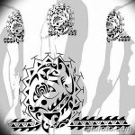 тату на плече мужские эскизы 09.03.2019 №008 - tattoo sketches - tatufoto.com