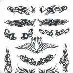 тату на пояснице для девушек эскизы 08.03.2019 №005 - tattoo sketches - tatufoto.com