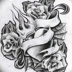 тату нью скул мужские эскизы 09.03.2019 №002 - tattoo sketches - tatufoto.com