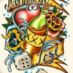 тату нью скул мужские эскизы 09.03.2019 №011 - tattoo sketches - tatufoto.com