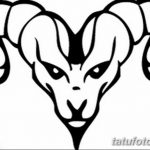 тату овен для девушек эскизы 08.03.2019 №012 - tattoo sketches - tatufoto.com