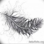 тату перо эскизы для девушек 08.03.2019 №014 - tattoo sketches - tatufoto.com