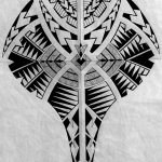 тату полинезия мужские эскизы 09.03.2019 №010 - tattoo sketches - tatufoto.com
