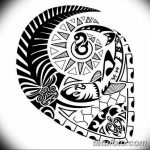 тату полинезия мужские эскизы 09.03.2019 №014 - tattoo sketches - tatufoto.com