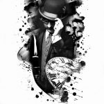 тату реализм эскизы девушек 08.03.2019 №014 - tattoo sketches - tatufoto.com