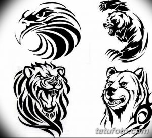 тату трайбл мужские эскизы 09.03.2019 №003 - tattoo sketches - tatufoto.com