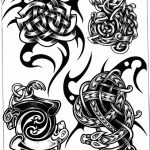 тату трайбл мужские эскизы 09.03.2019 №018 - tattoo sketches - tatufoto.com