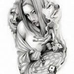 тату чикано эскизы мужские 09.03.2019 №006 - tattoo sketches - tatufoto.com