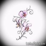 тату эскизы для девушек цветы 08.03.2019 №007 - tattoo sketches - tatufoto.com