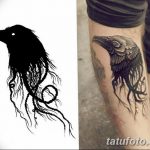 тату эскизы мужские ворон 09.03.2019 №001 - tattoo sketches - tatufoto.com