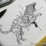 тату эскизы мужские геометрия 09.03.2019 №006 - tattoo sketches - tatufoto.com