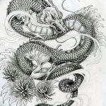тату эскизы мужские драконы 09.03.2019 №019 - tattoo sketches - tatufoto.com