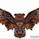 тату эскизы мужские крылья 09.03.2019 №016 - tattoo sketches - tatufoto.com