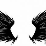 тату эскизы мужские крылья 09.03.2019 №020 - tattoo sketches - tatufoto.com