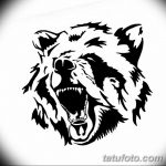 тату эскизы мужские медведь 09.03.2019 №006 - tattoo sketches - tatufoto.com