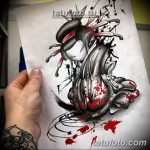 тату эскизы мужские трэш полька 09.03.2019 №031 - tattoo sketches - tatufoto.com