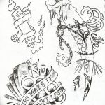 тату эскизы мужские черно белые 09.03.2019 №022 - tattoo sketches - tatufoto.com