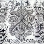 тату эскизы мужские черно белые 09.03.2019 №026 - tattoo sketches - tatufoto.com