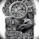 тату эскизы часы на руке мужские 09.03.2019 №001 - tattoo sketches - tatufoto.com