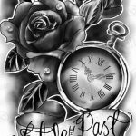 тату эскизы часы на руке мужские 09.03.2019 №002 - tattoo sketches - tatufoto.com