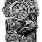 тату эскизы часы на руке мужские 09.03.2019 №016 - tattoo sketches - tatufoto.com