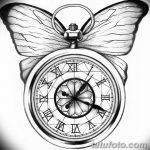 тату эскизы часы на руке мужские 09.03.2019 №018 - tattoo sketches - tatufoto.com
