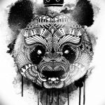 тату эскизы черно белые для девушек 08.03.2019 №045 - tattoo sketches - tatufoto.com