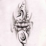 тату эскизы черно белые для девушек 08.03.2019 №059 - tattoo sketches - tatufoto.com