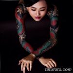 фото женской красивой татуировки 12.03.2019 №052 - girl with a tattoo - tatufoto.com