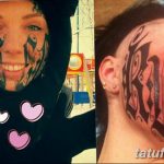 фото женской красивой татуировки 12.03.2019 №070 - girl with a tattoo - tatufoto.com