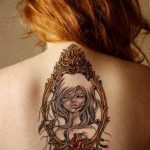 фото женской красивой татуировки 12.03.2019 №086 - girl with a tattoo - tatufoto.com