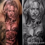 фото красивой девушки с татуировкой 12.03.2019 №057 - girl with a tattoo - tatufoto.com
