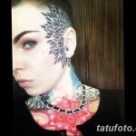 фото красивой девушки с татуировкой 12.03.2019 №090 - girl with a tattoo - tatufoto.com