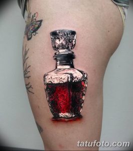 фото кровь тату 19.03.2019 №019 - blood tattoo - tatufoto.com