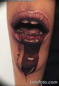 фото кровь тату 19.03.2019 №021 - blood tattoo - tatufoto.com