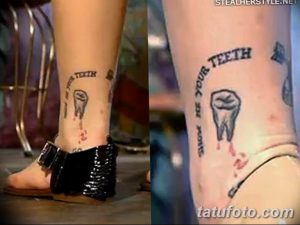 фото кровь тату 19.03.2019 №024 - blood tattoo - tatufoto.com
