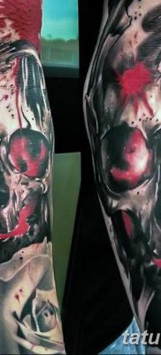 фото кровь тату 19.03.2019 №039 — blood tattoo — tatufoto.com