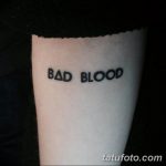 фото кровь тату 19.03.2019 №046 - blood tattoo - tatufoto.com