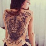 фото милой девушки с татуировкой 12.03.2019 №031 - girl with a tattoo - tatufoto.com