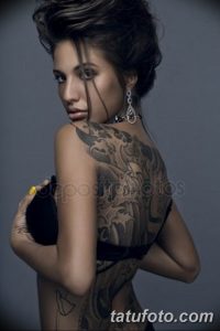 фото милой девушки с татуировкой 12.03.2019 №047 - girl with a tattoo - tatufoto.com