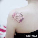 фото милой девушки с татуировкой 12.03.2019 №097 - girl with a tattoo - tatufoto.com