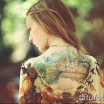 фото милой девушки с татуировкой 12.03.2019 №110 - girl with a tattoo - tatufoto.com