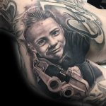 фото примеры татуировки с портретом 15.03.2019 №002 - tattoo portrait - tatufoto.com