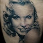 фото примеры татуировки с портретом 15.03.2019 №011 - tattoo portrait - tatufoto.com