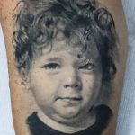 фото примеры татуировки с портретом 15.03.2019 №063 - tattoo portrait - tatufoto.com