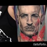 фото примеры татуировки с портретом 15.03.2019 №118 - tattoo portrait - tatufoto.com