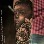 фото примеры татуировки с портретом 15.03.2019 №130 - tattoo portrait - tatufoto.com