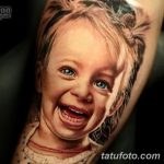 фото примеры татуировки с портретом 15.03.2019 №174 - tattoo portrait - tatufoto.com